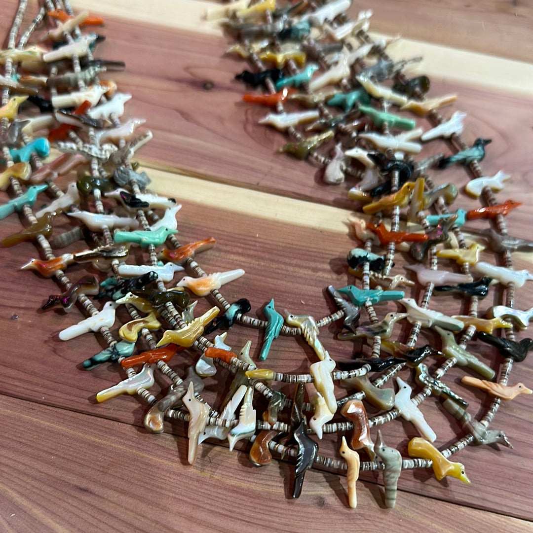 Vintage Graduated Fetish Necklace