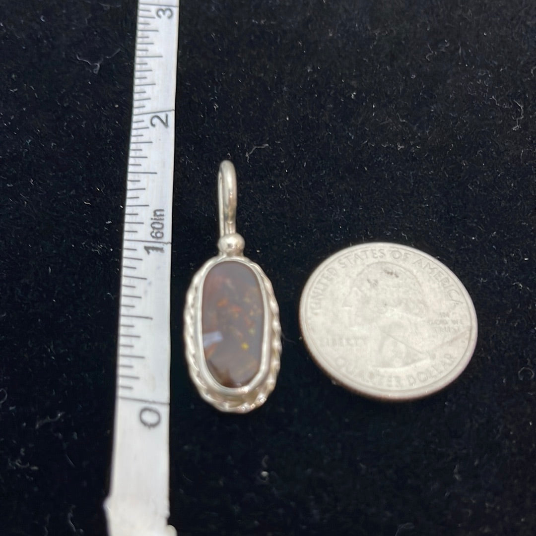 Vintage Natural Opal Pendant