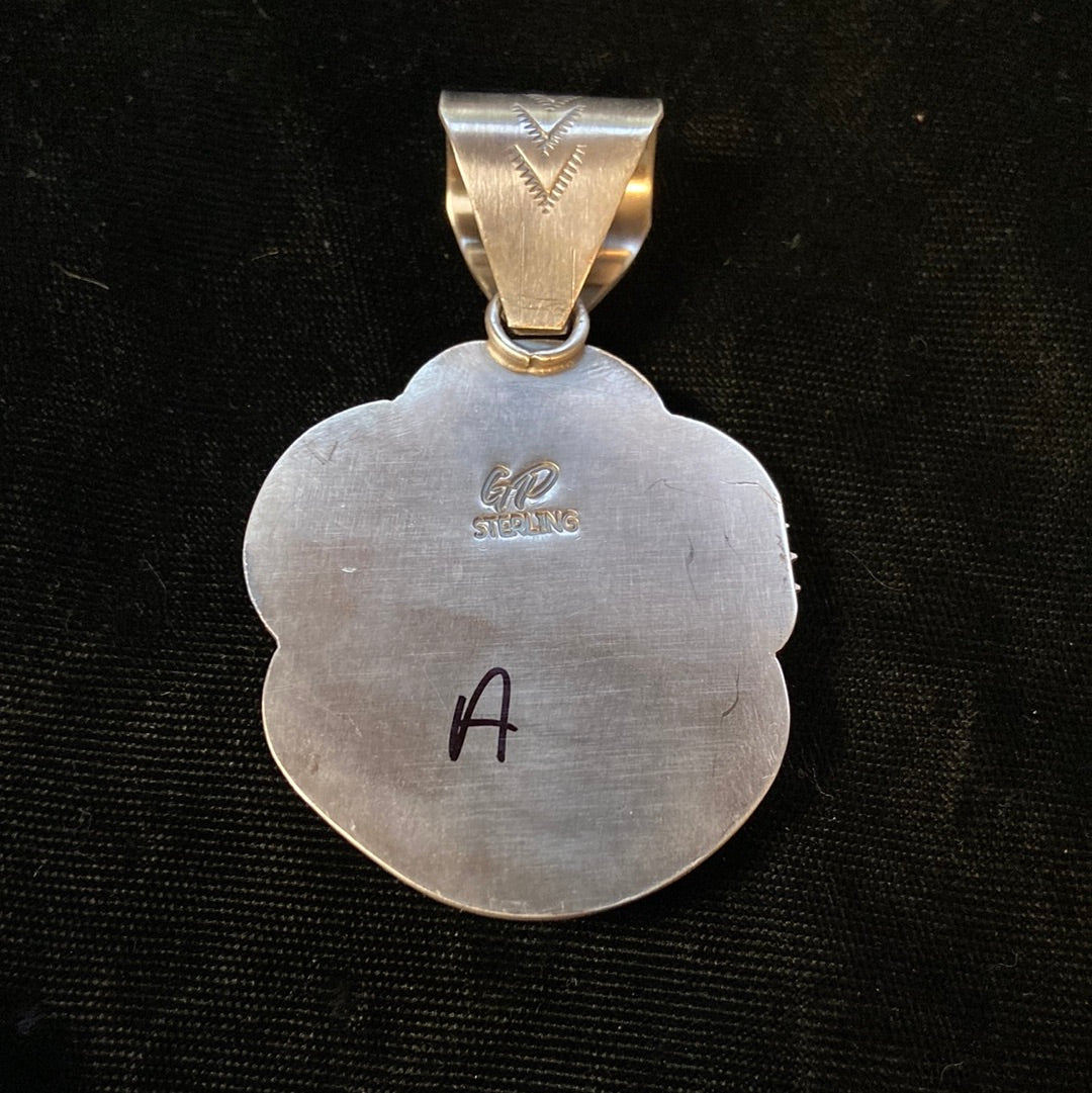 Native American made Wild Horse Pendant