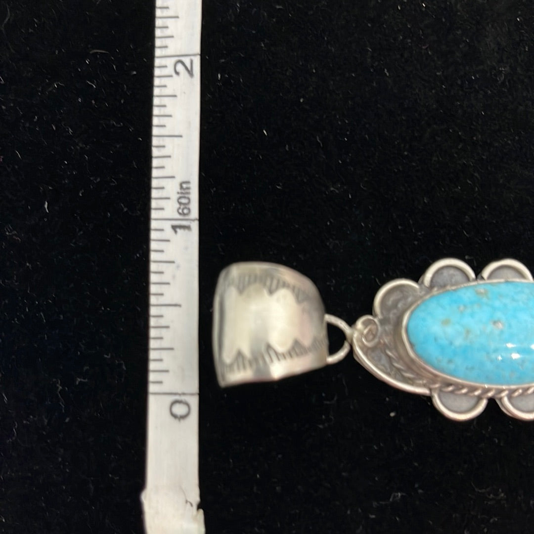 Sonoran Blue Turquoise Pendant