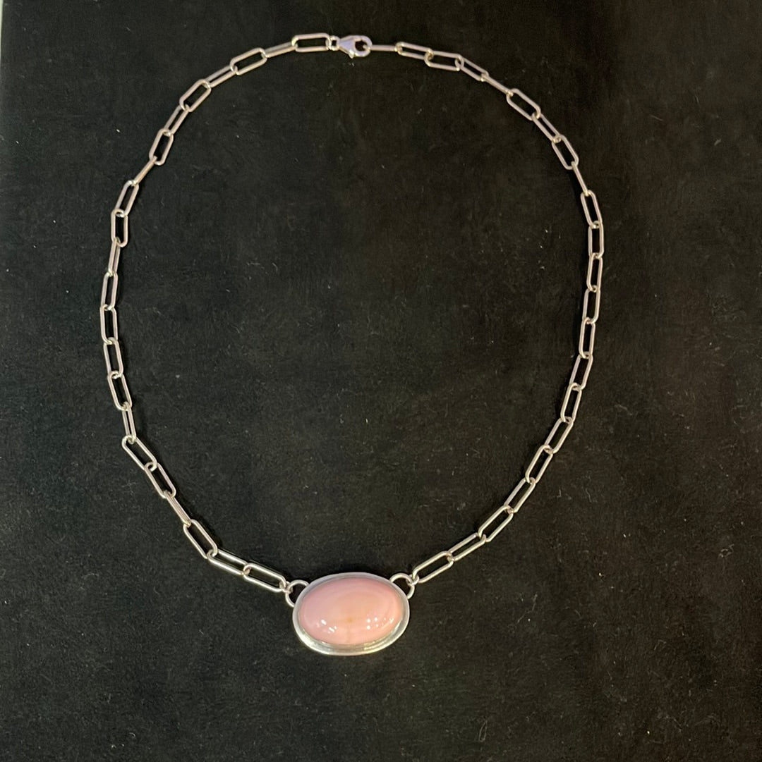 Cotton Candy (Pink Conch Shell) 18” Necklace