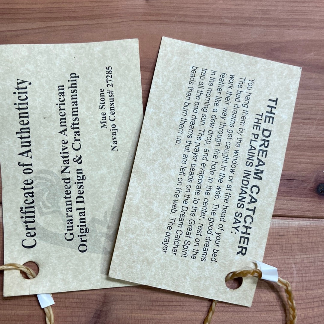 Natural Dream Catcher 2"