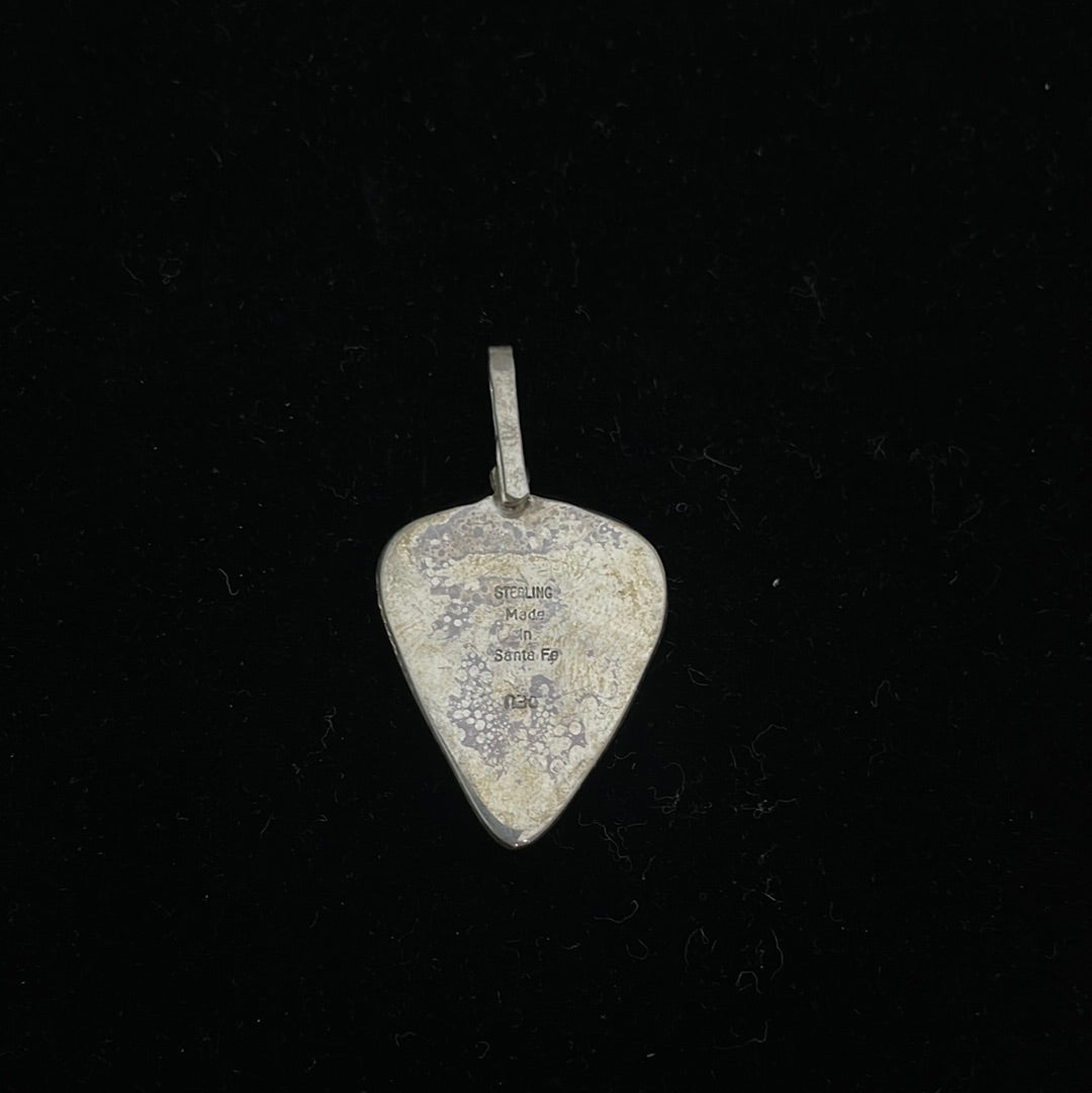 Vintage Jasper Shepherds Hook Pendant