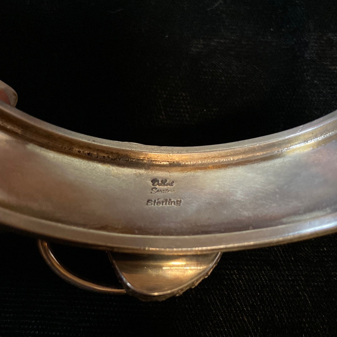 Kingman Turquoise bracelet by Delbert Secatero