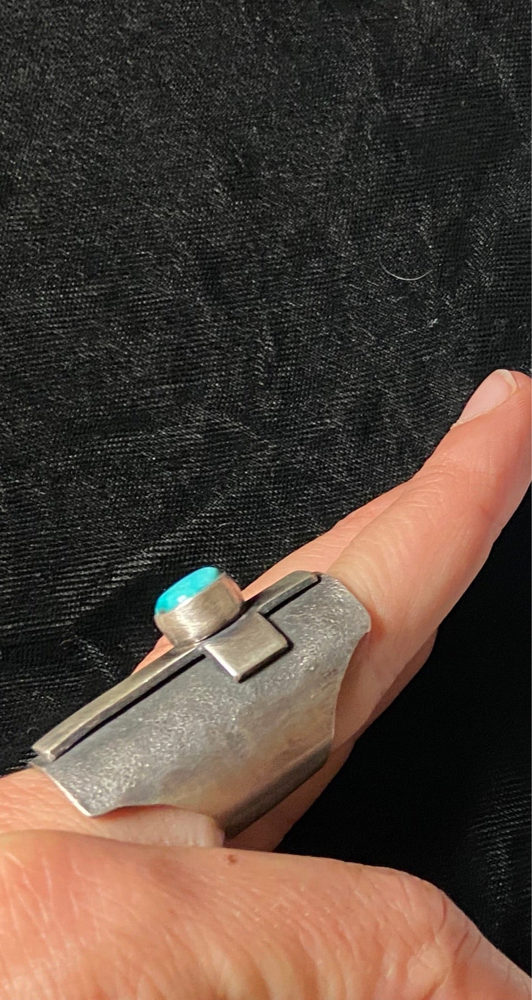 Sonoran Rose Turquoise Ring