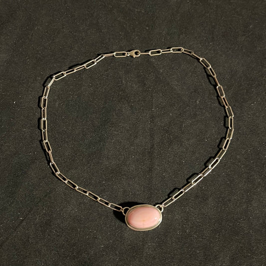 Cotton Candy (Pink Conch Shell) 18” Necklace