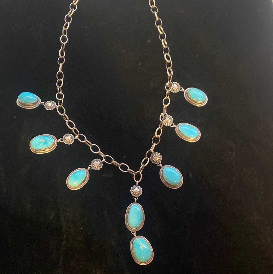 Kingman Turquoise Necklace