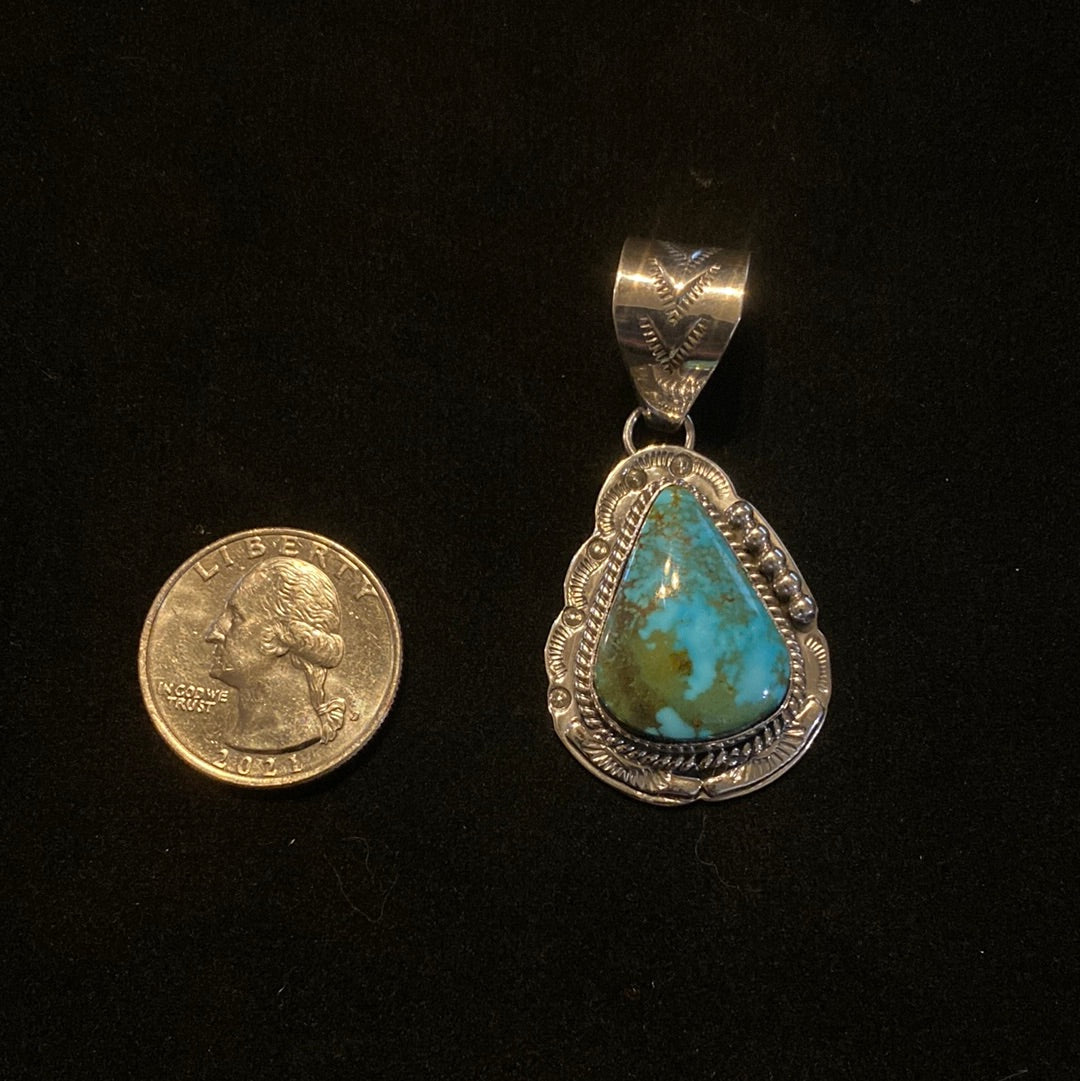 Kingman Turquoise Pendant