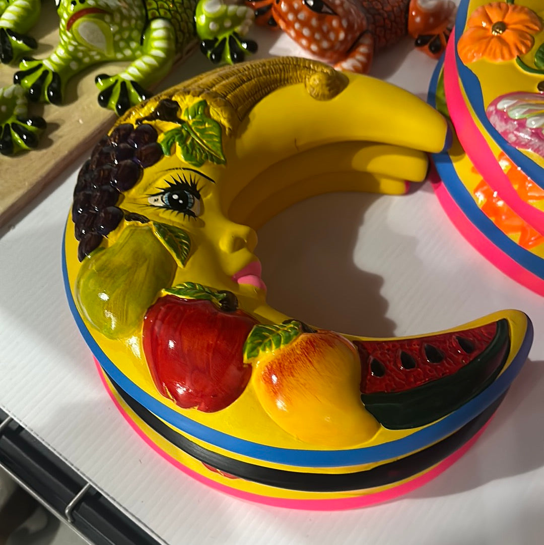 Colorful Moon Wall Hanger
