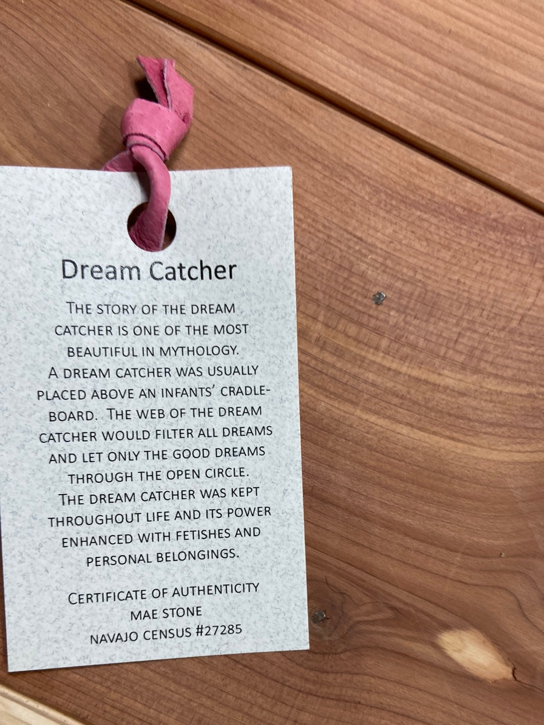 Colored Dream Catcher 3"