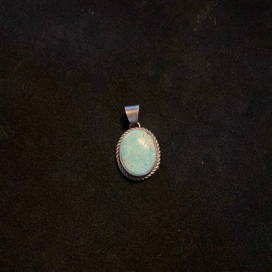 Dainty Turquoise Pendant