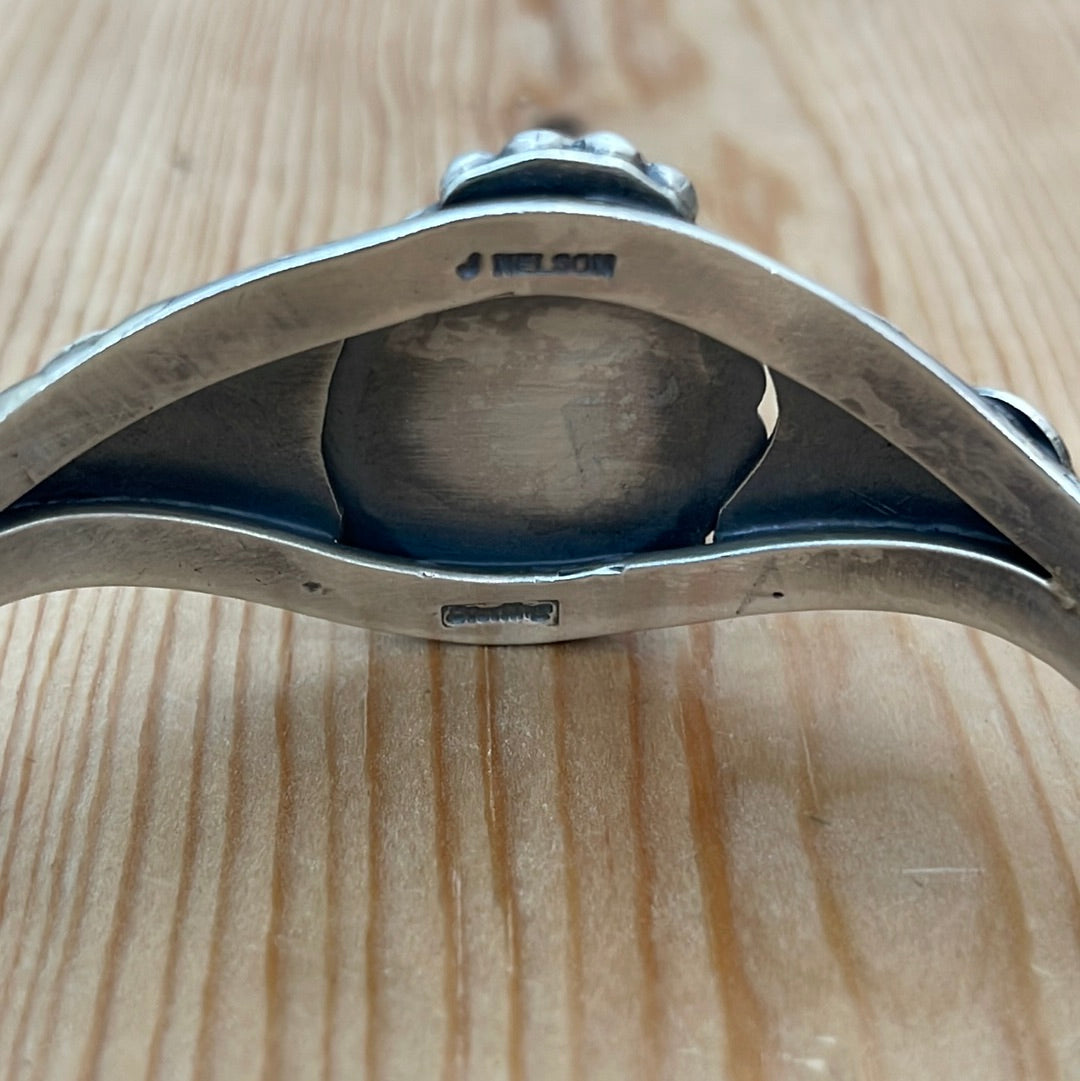 6 1/2 - 7 1/2” Sonoran Rose Turquoise Cuff Bracelet