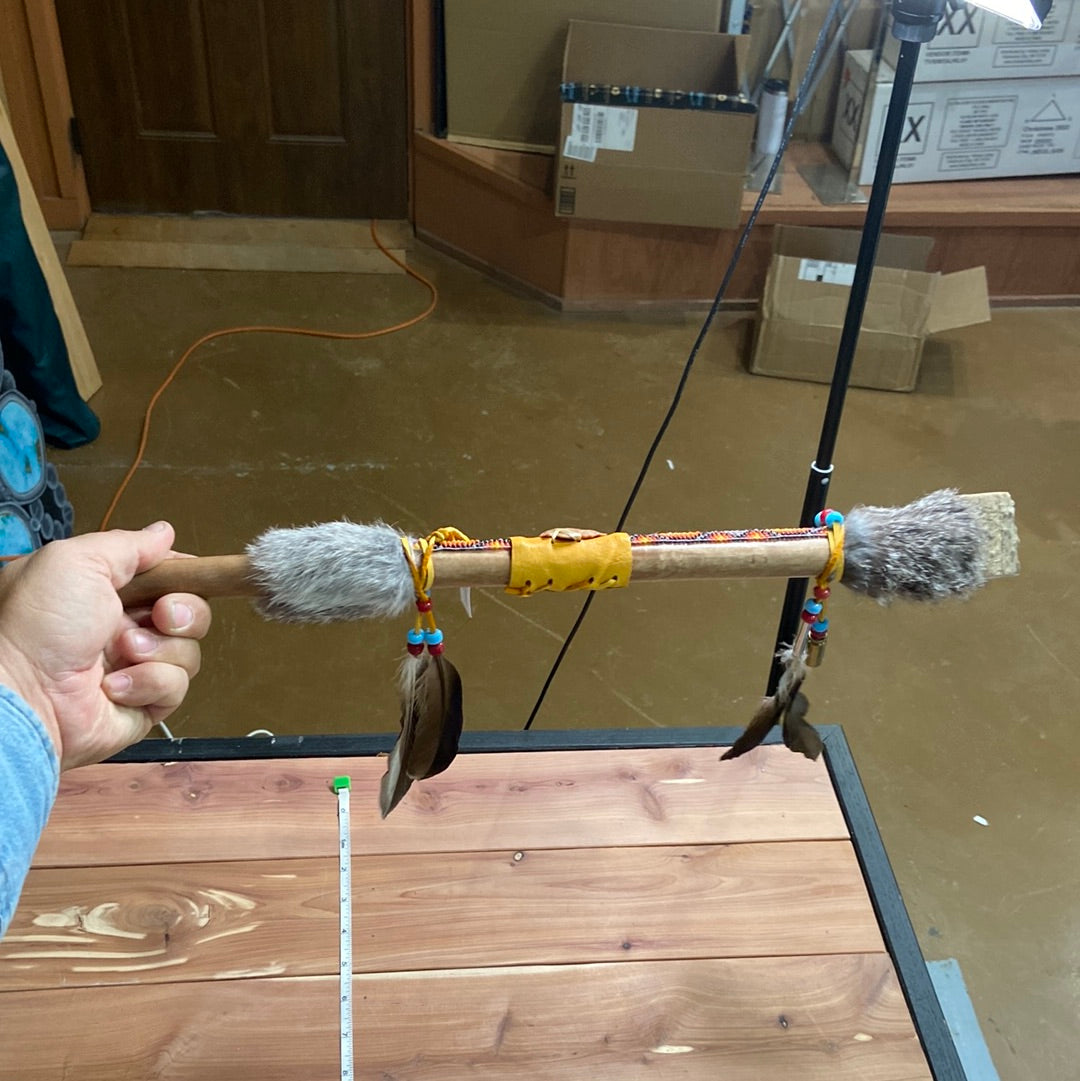 18" Fancy Peace Pipe