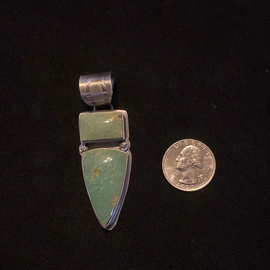 Carico Lake Turquoise Pendant