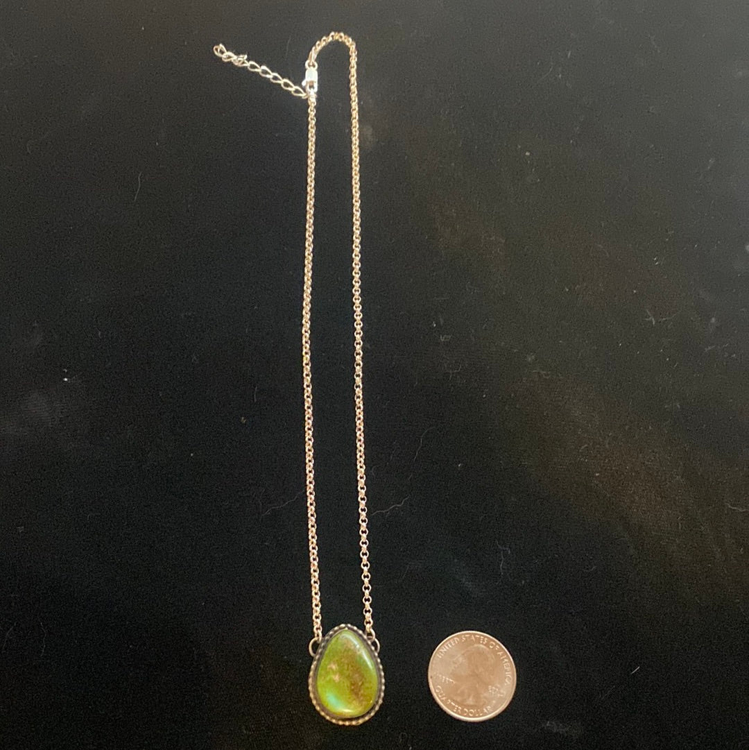 Sonoran Gold Turquoise Adjustable Necklace