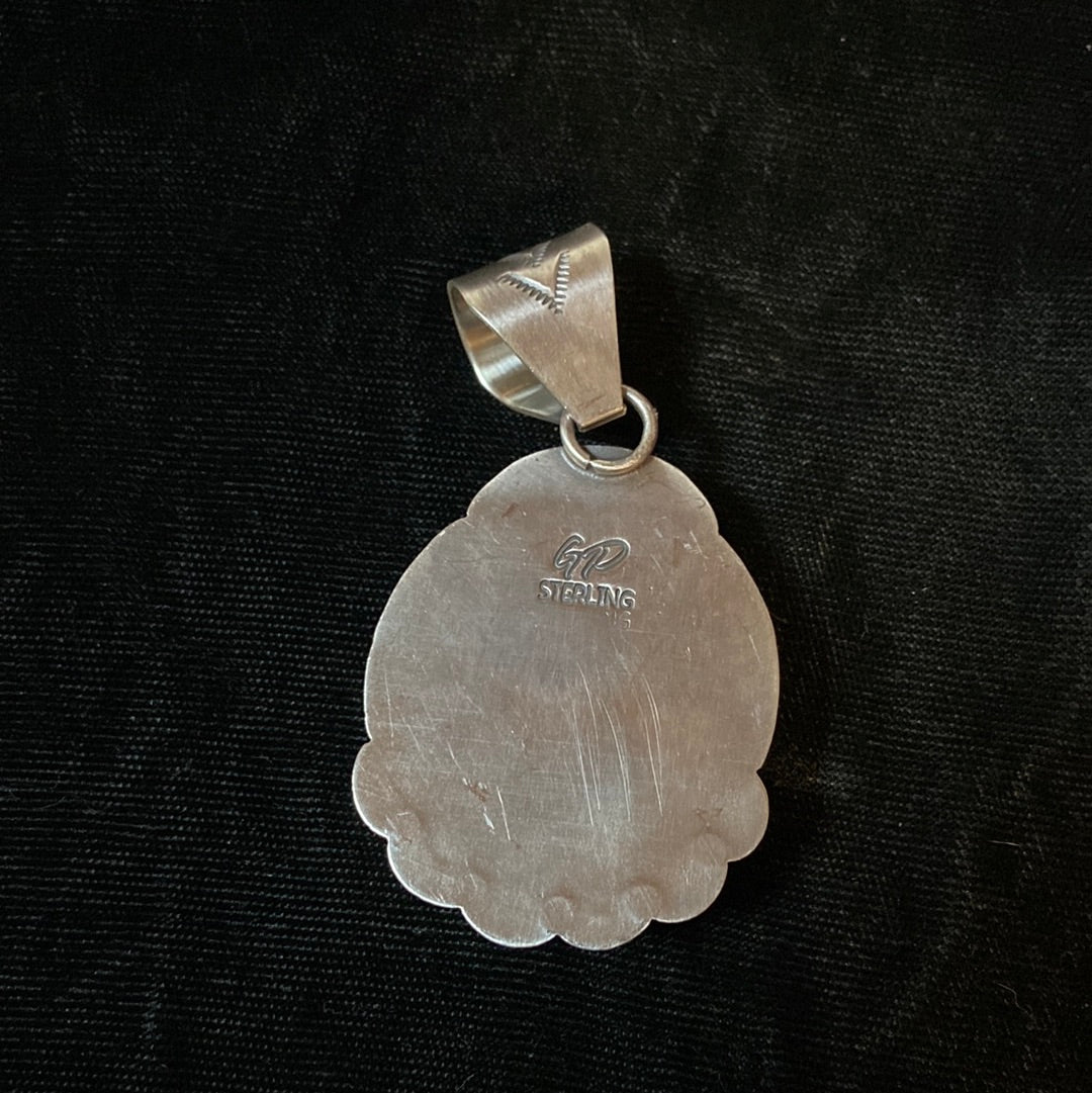 White Water Turquoise Pendant