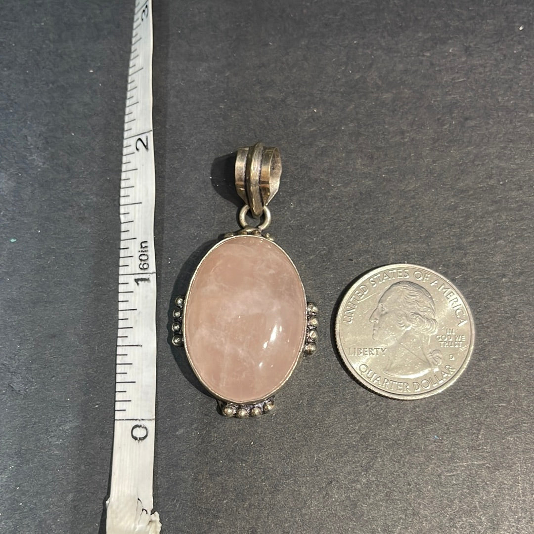 Pink Quartz Pendant