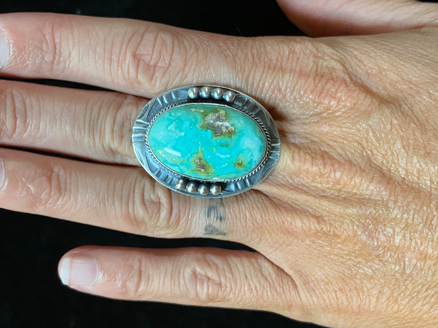 Sonoran Gold Turquoise Ring