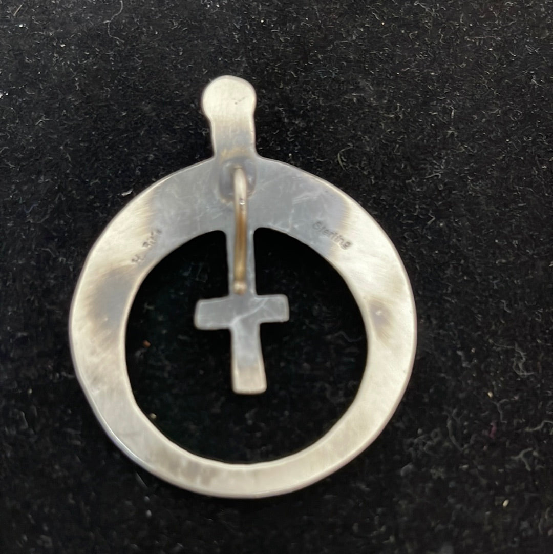 Sterling Silver Naja Pendant