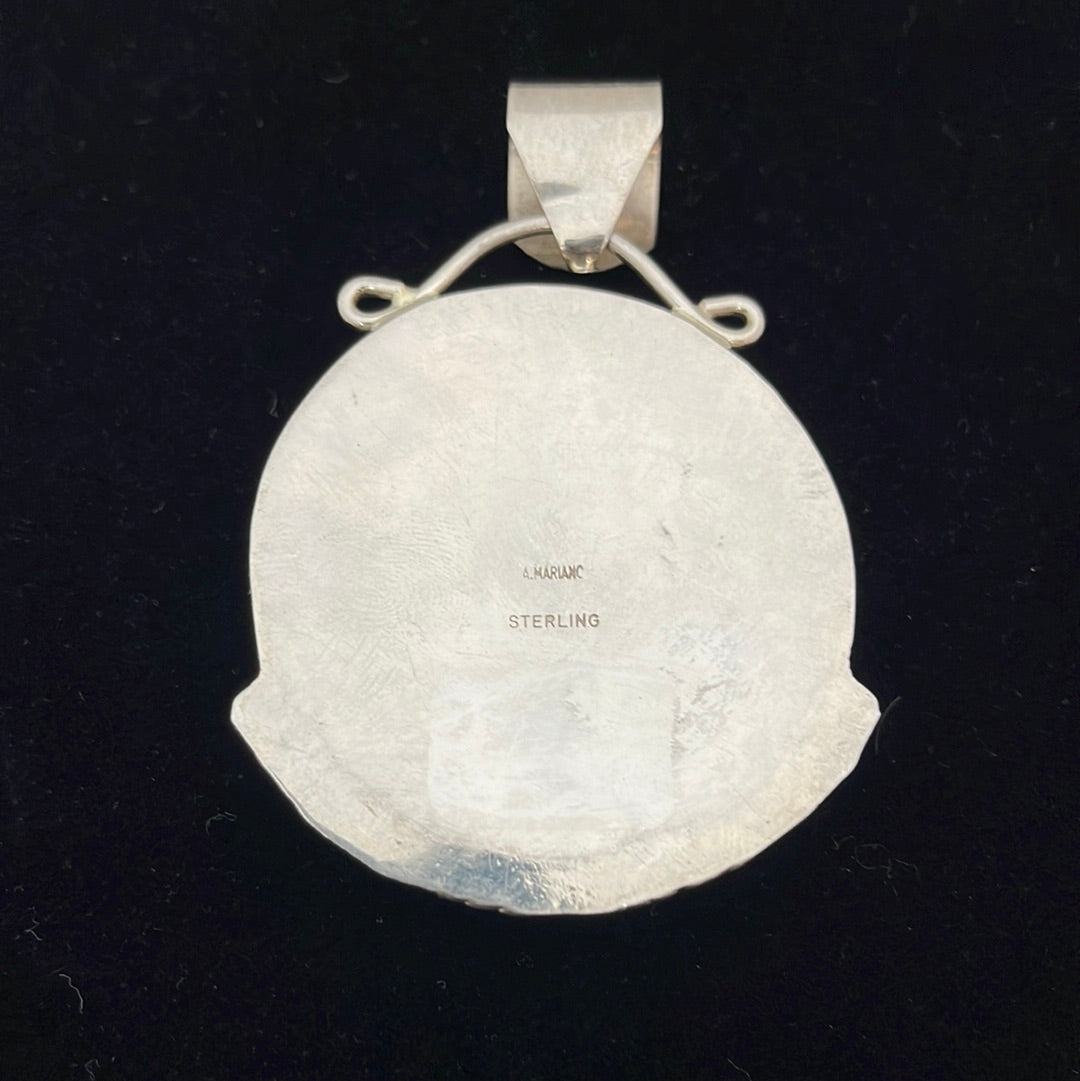 Silver Bear Paw Pendant