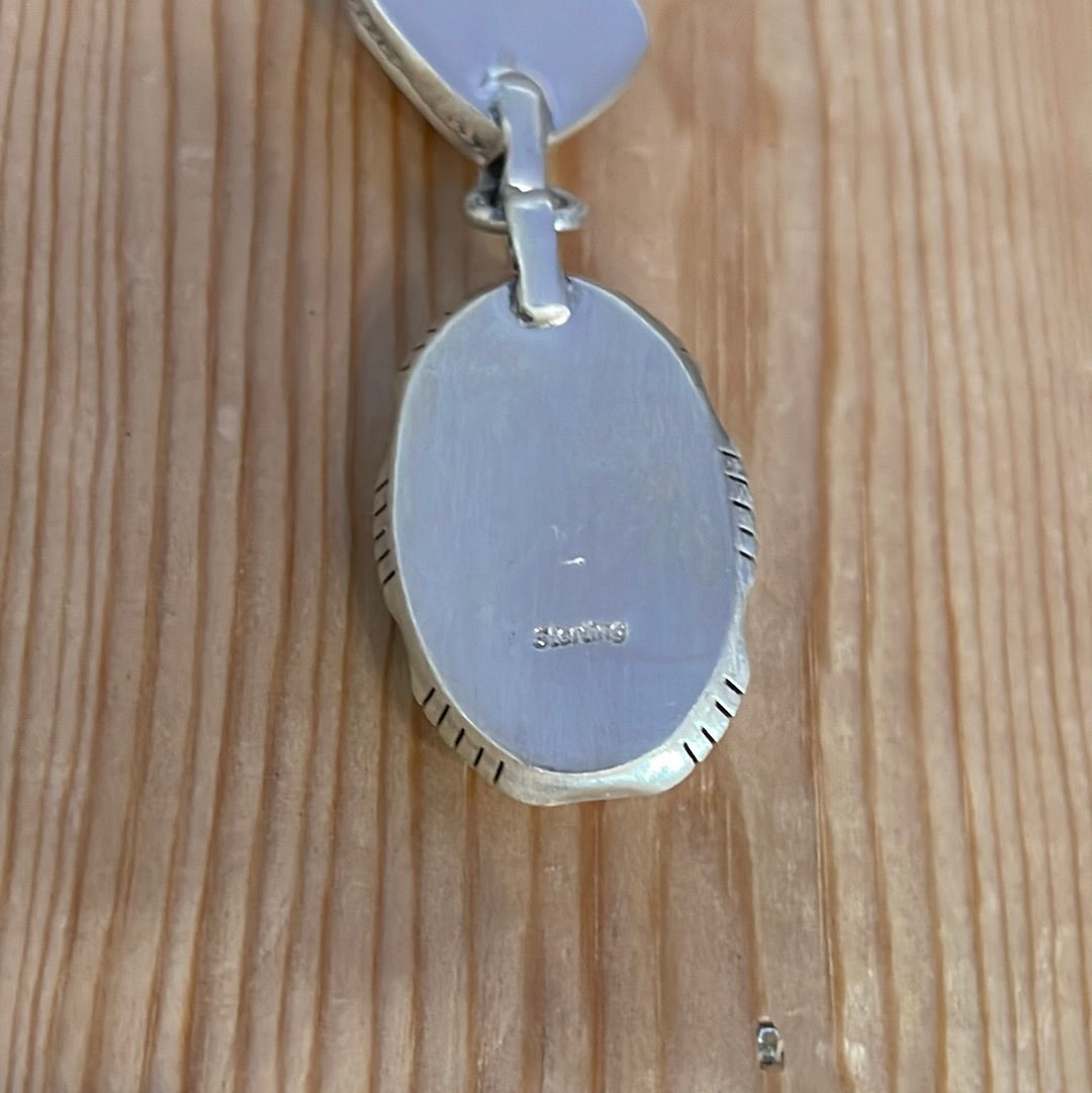 24" Pink Conch Shell Lariat Necklace