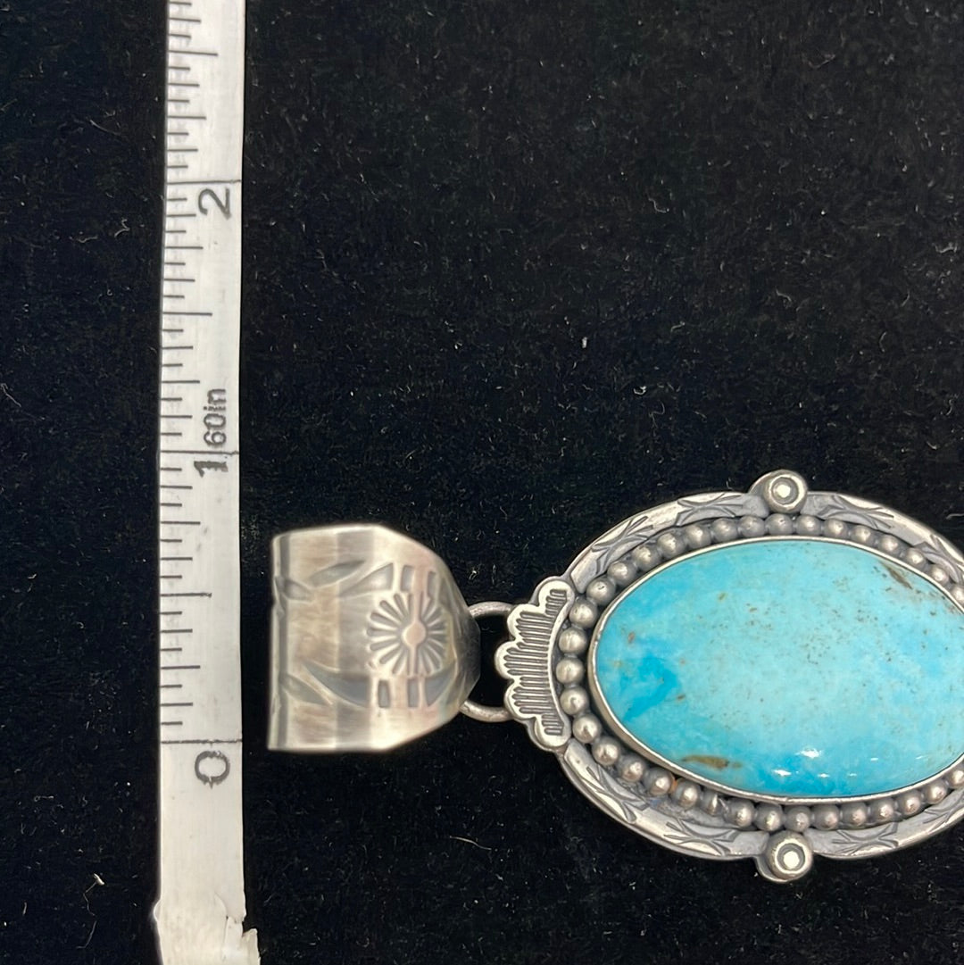 Kingman Turquoise Pendant