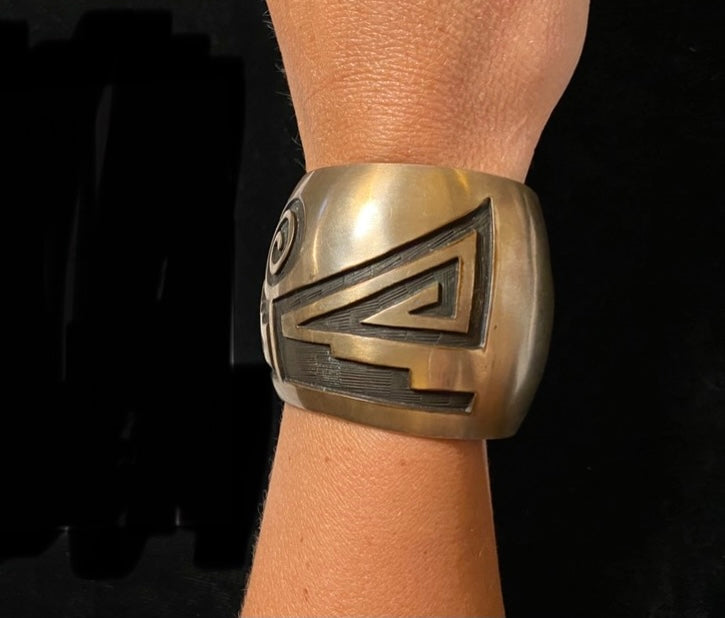 Vintage Hopi Overlay Bracelet