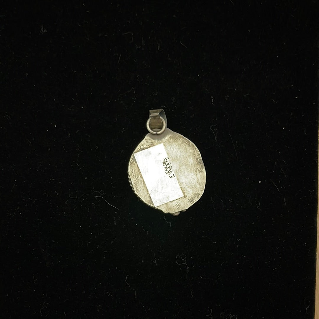 Natural Kingman Turquoise Pendant