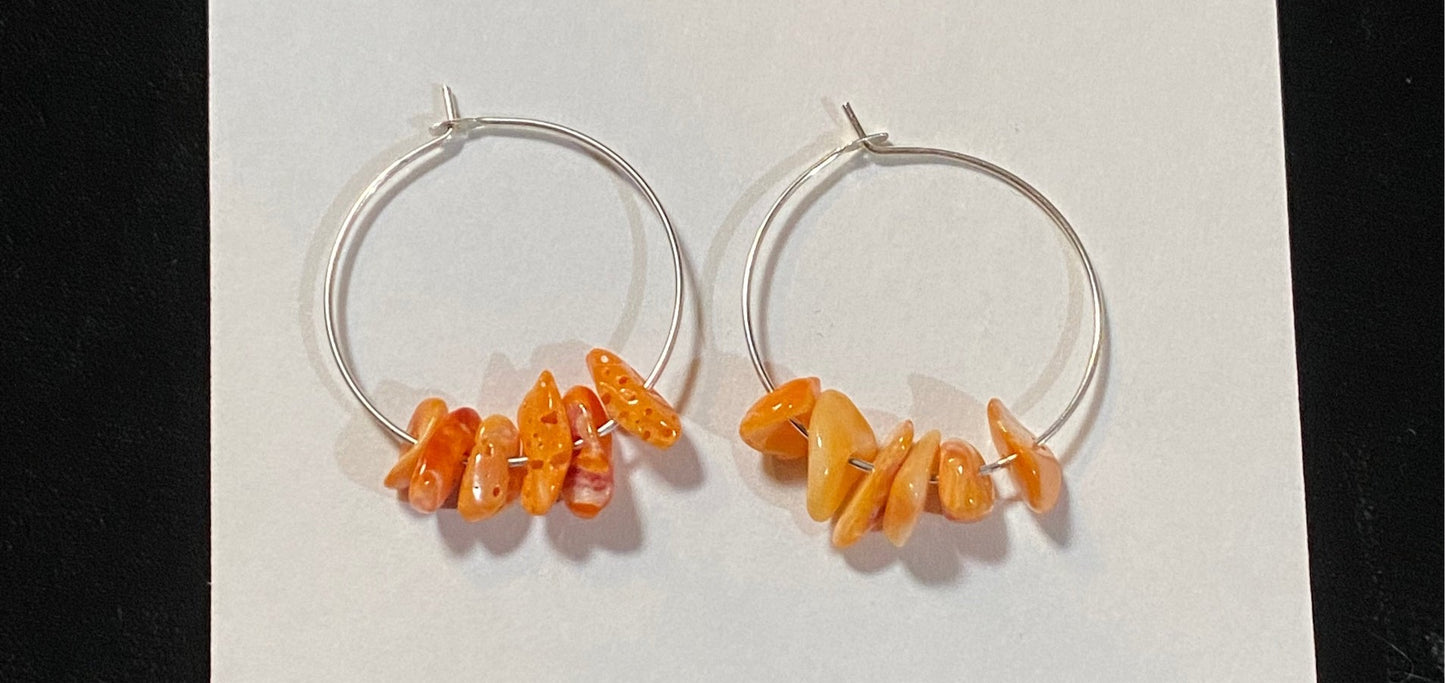 Dainty Spiny Oyster Hoops