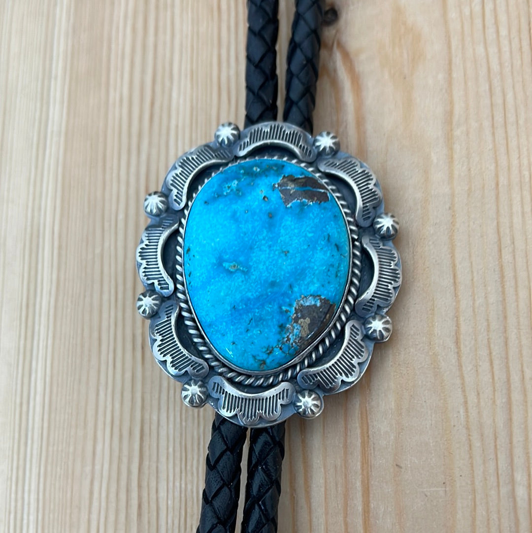 Kingman Turquoise Bolo
