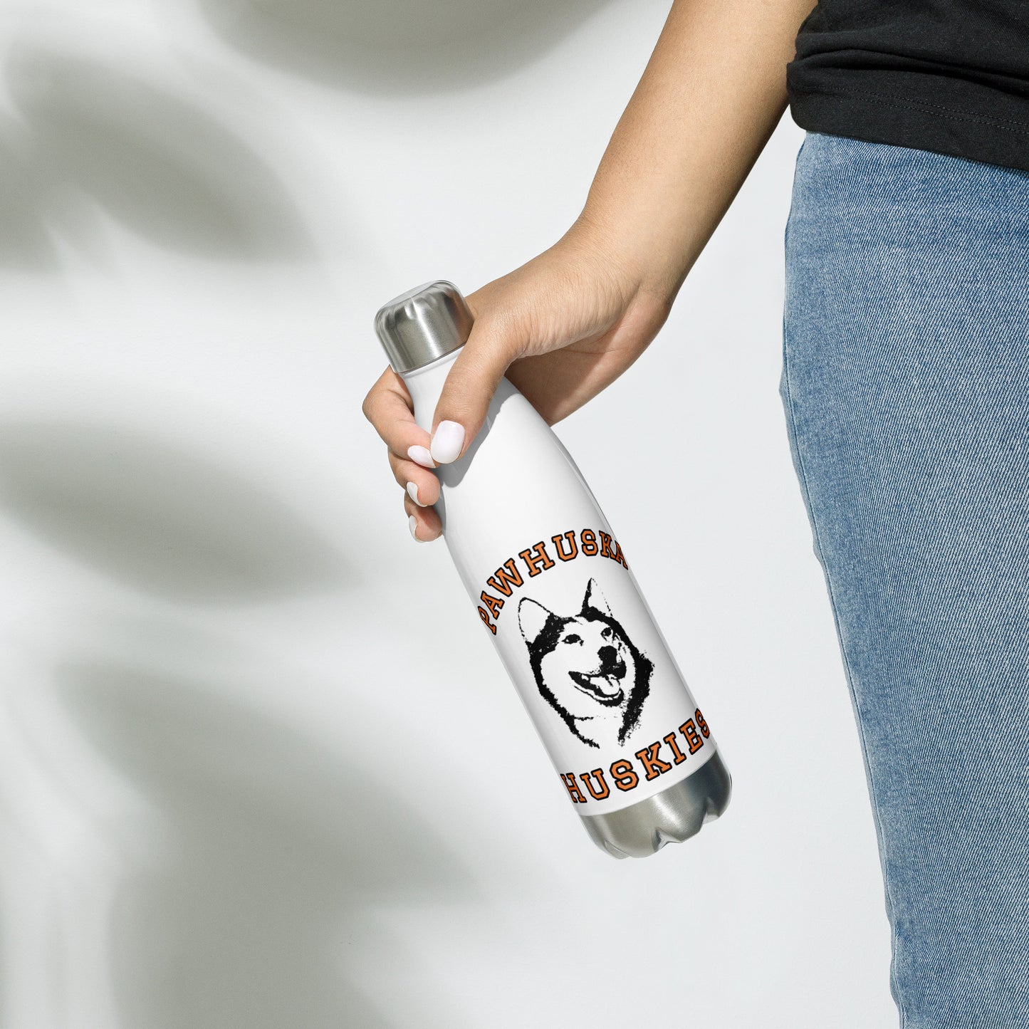 Huskies Stainless Steel Water Bottle
