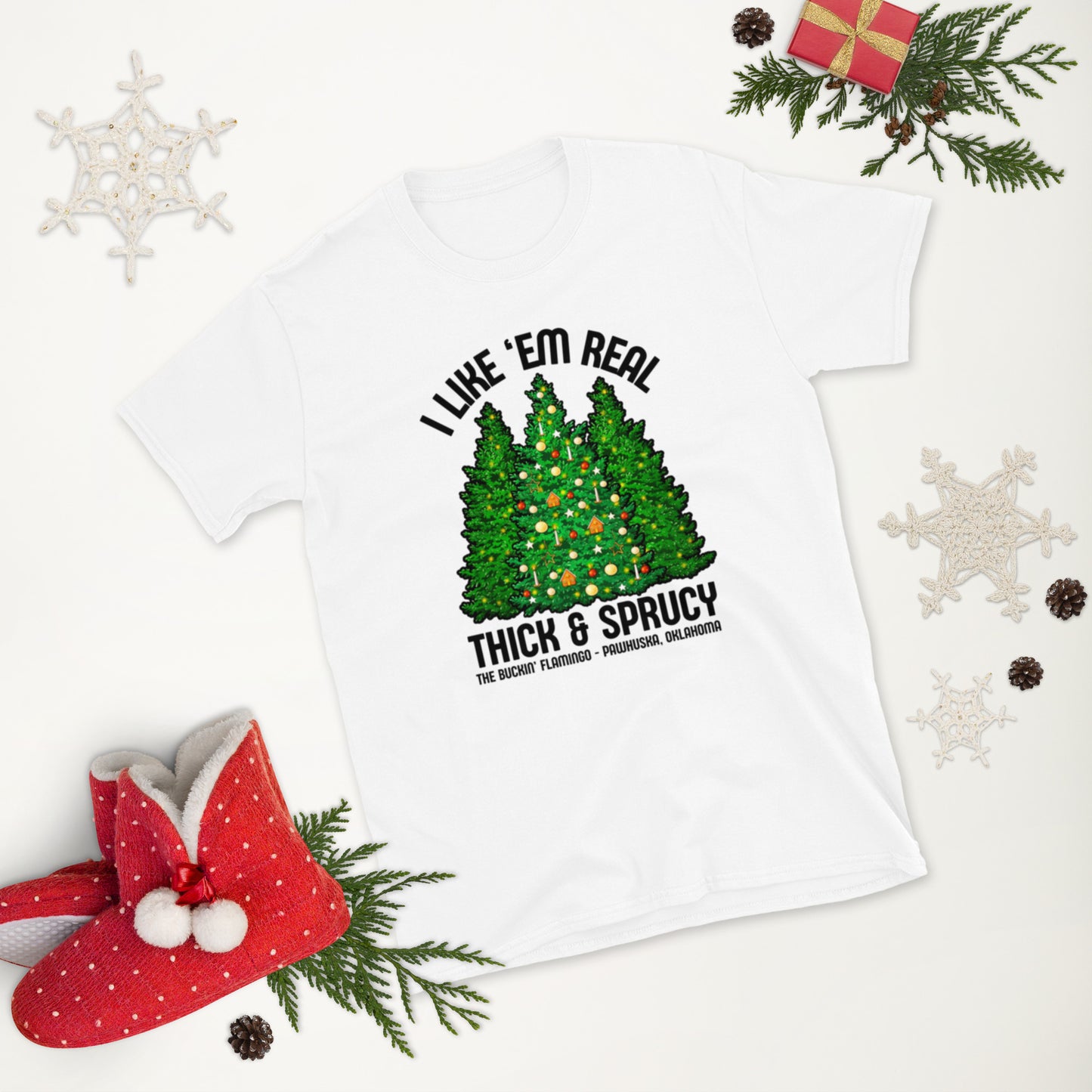 Thick and Sprucy Soft Style Short-Sleeve Unisex T-Shirt