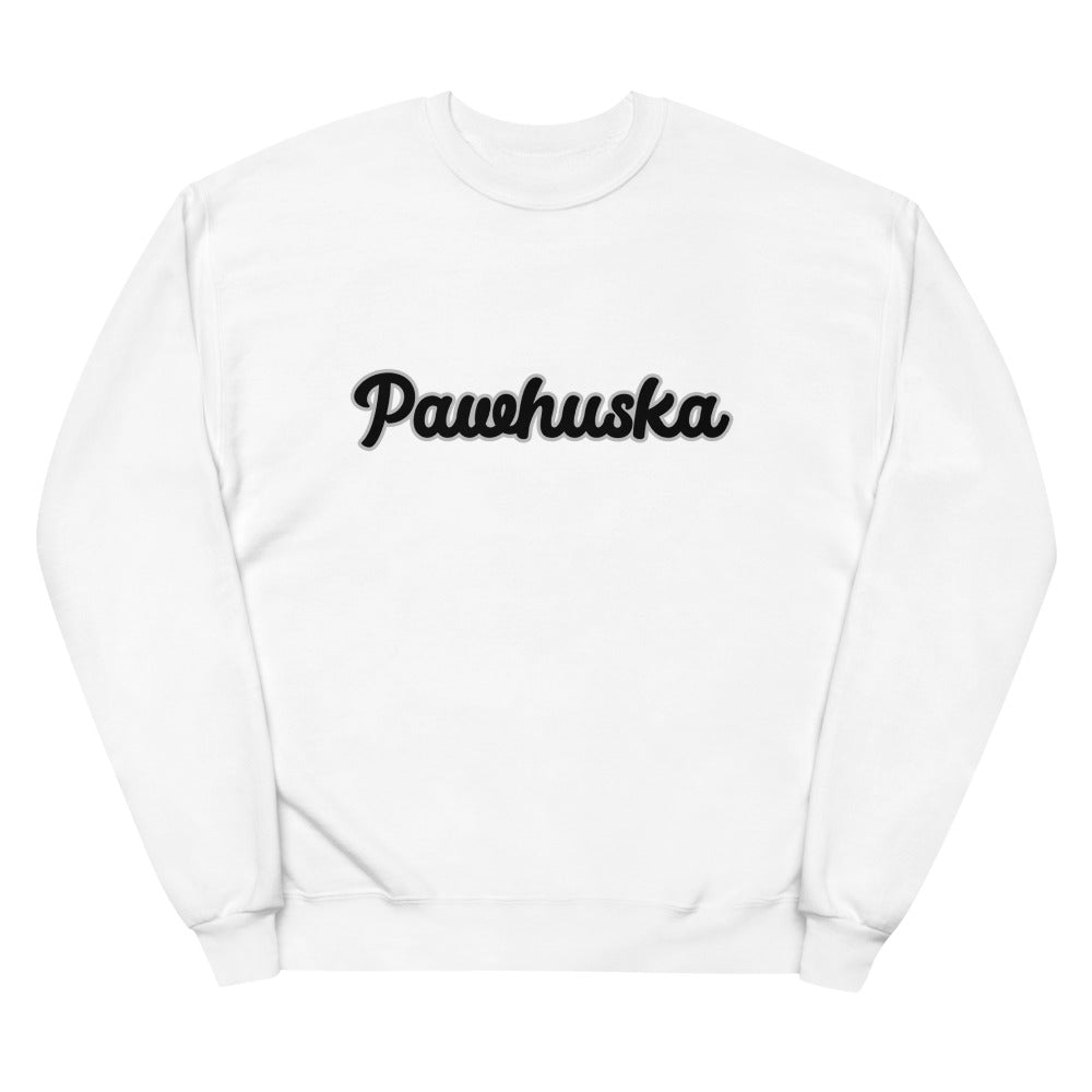 Unisex fleece sweatshirt
