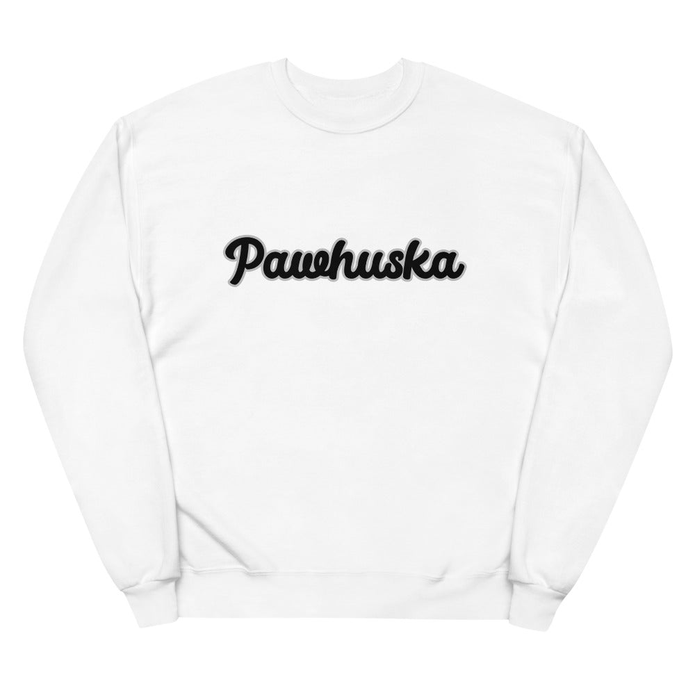 Unisex fleece sweatshirt