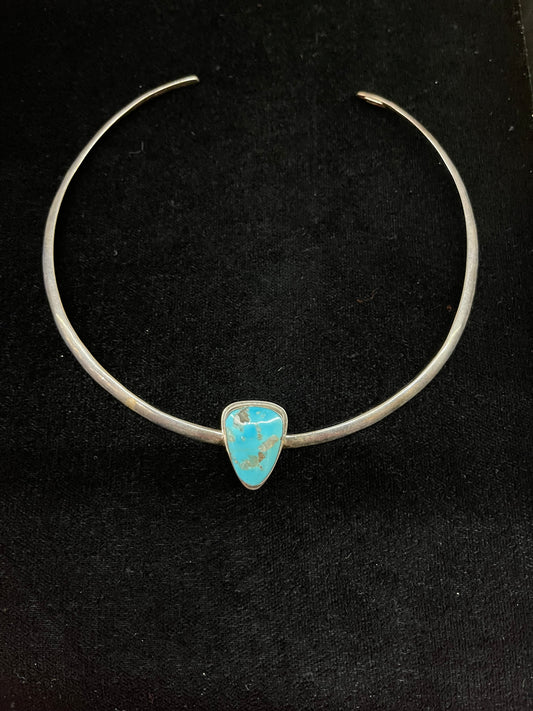Triangle Campitos Turquoise Choker by Zia