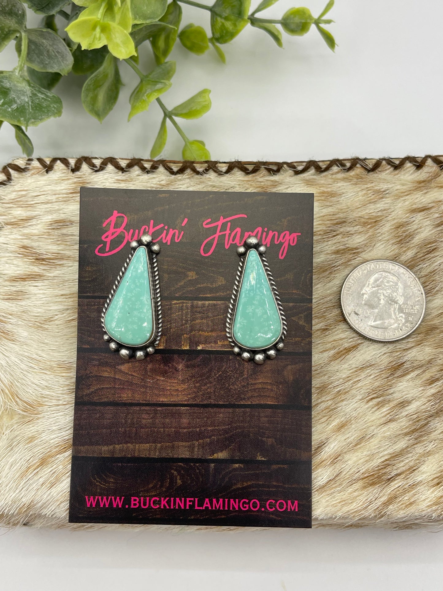 Royston Turquoise Earrings