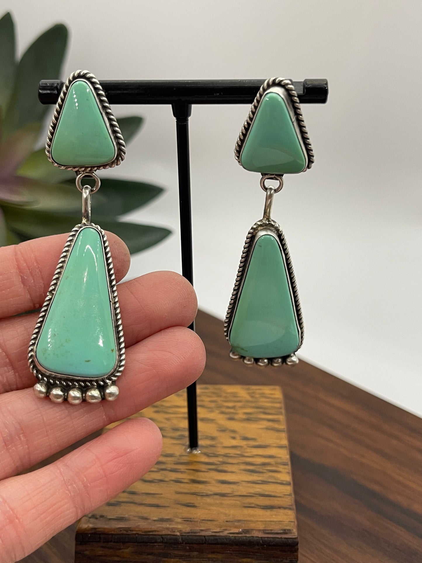 Royston Turquoise Dangle Earrings