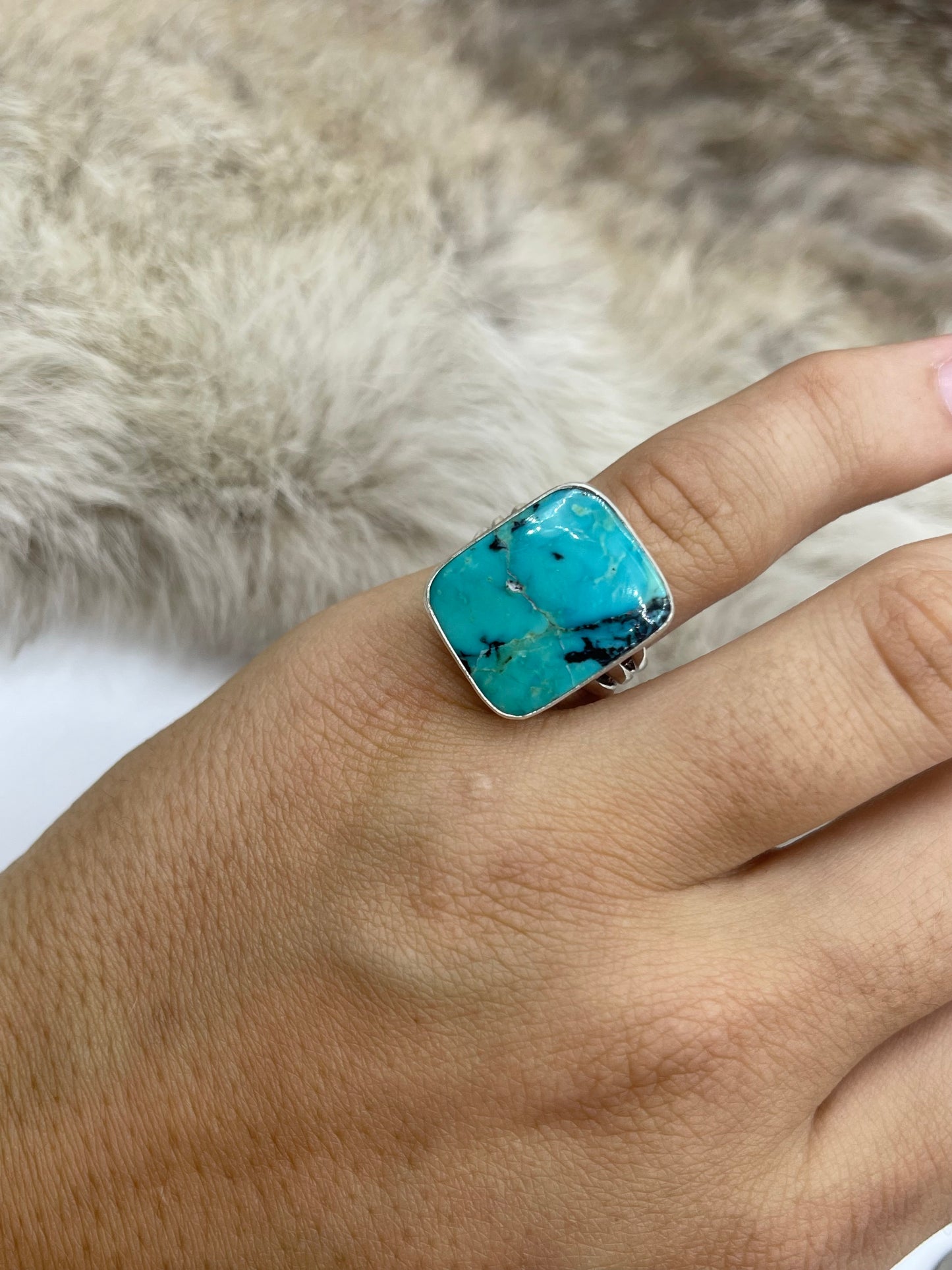 7.0 Turquoise Ring