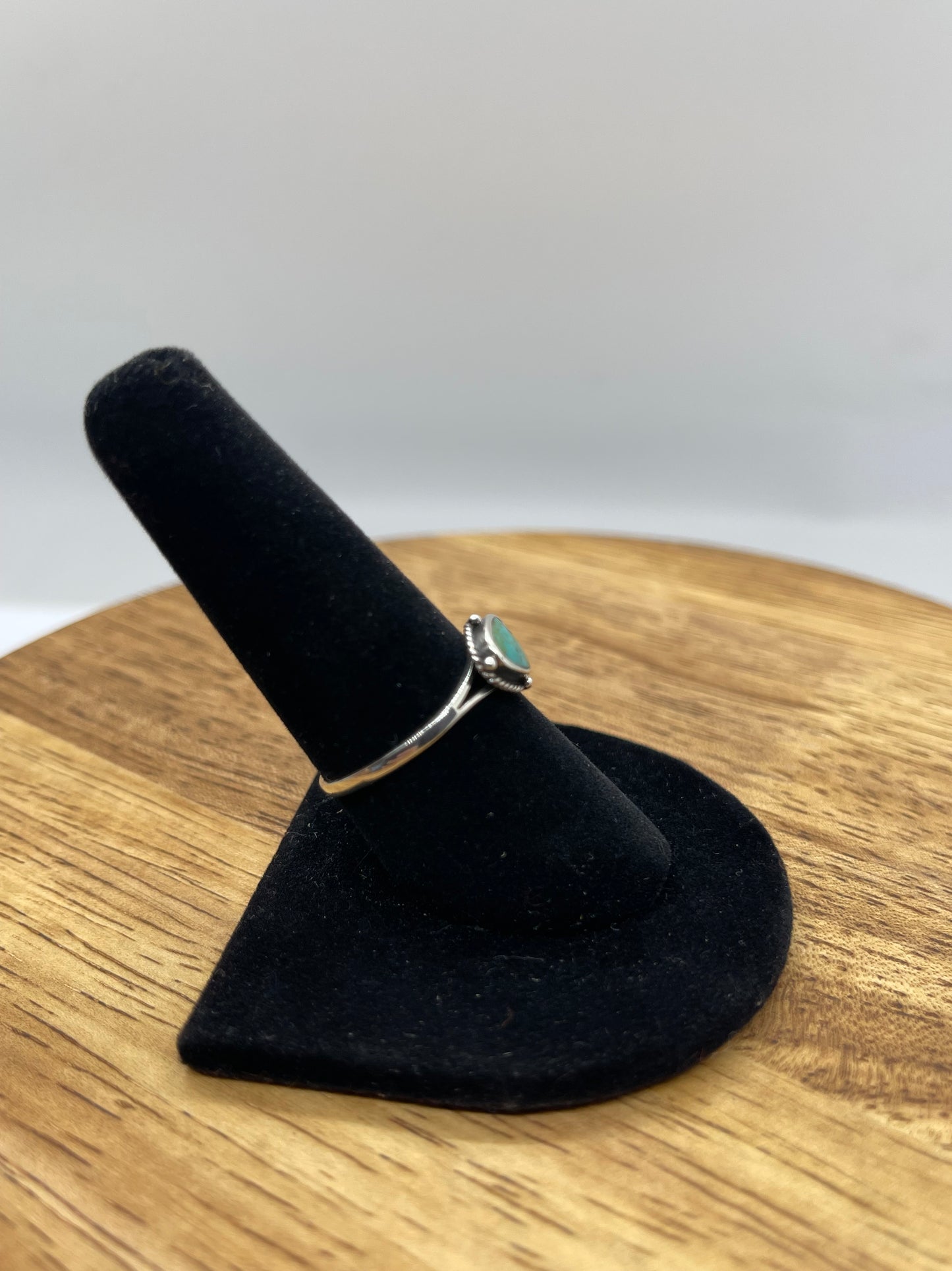 6.0 Dainty Turquoise Ring