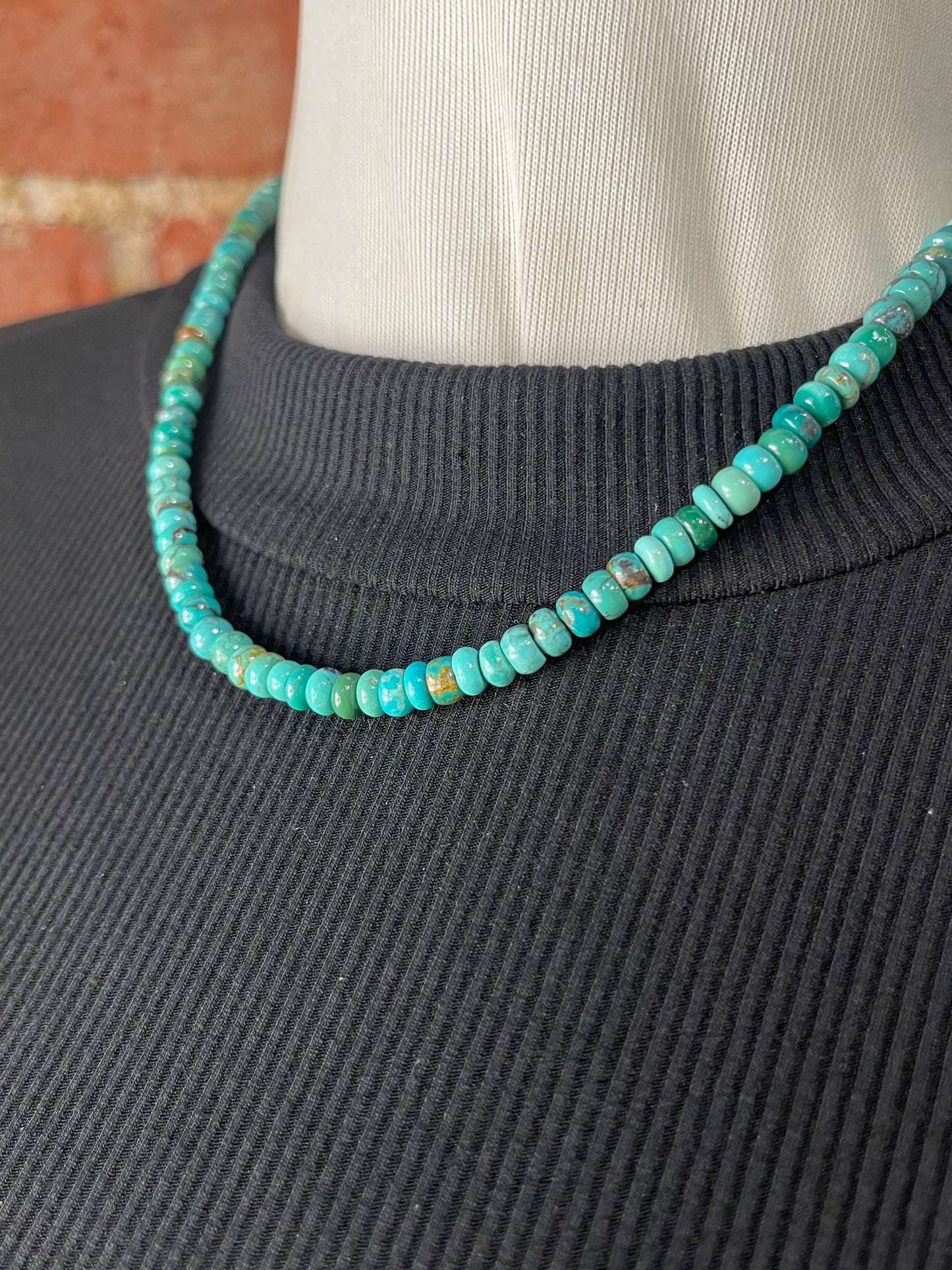 17” Hubei Turquoise Necklace
