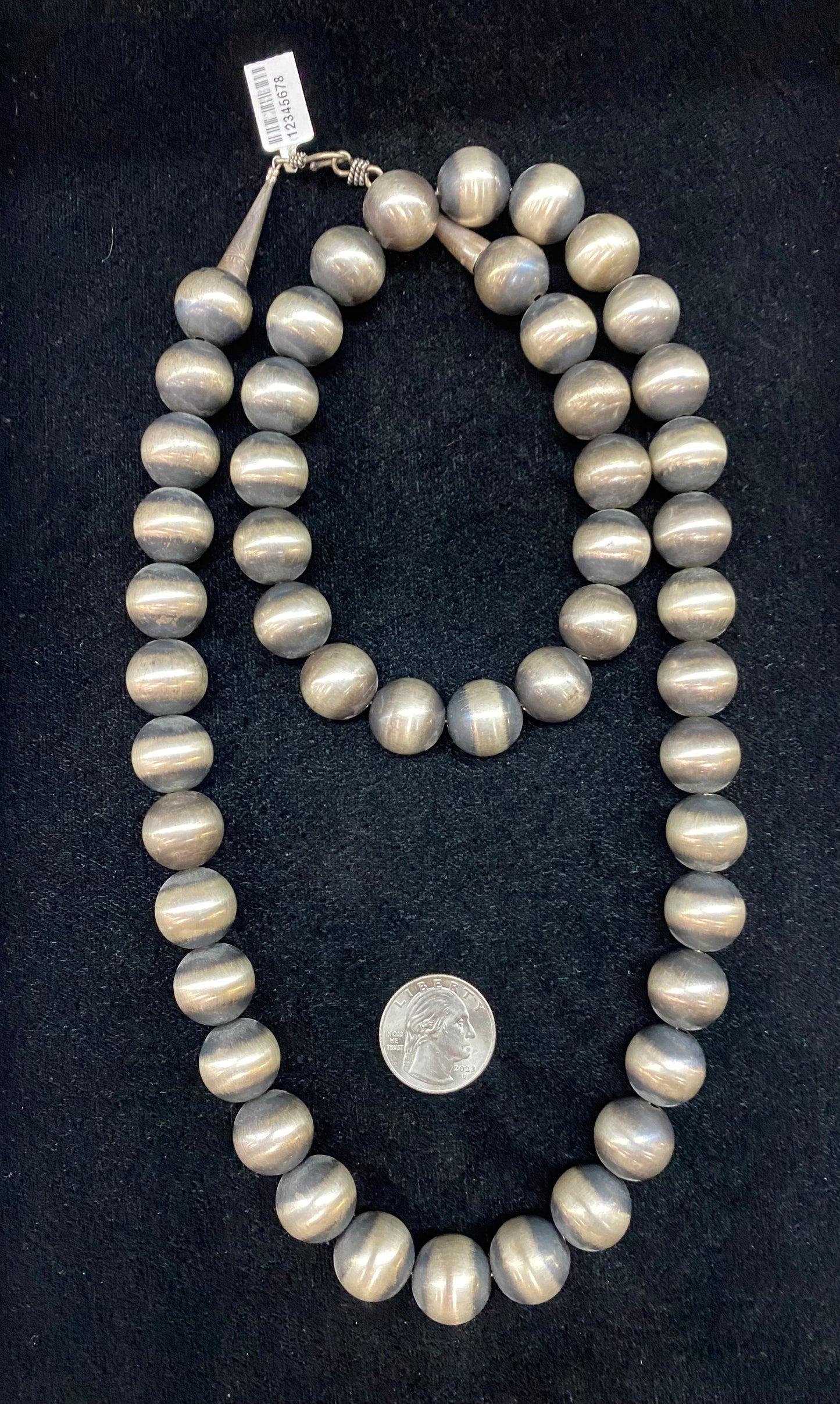 34" 20mm Navajo Style Pearls