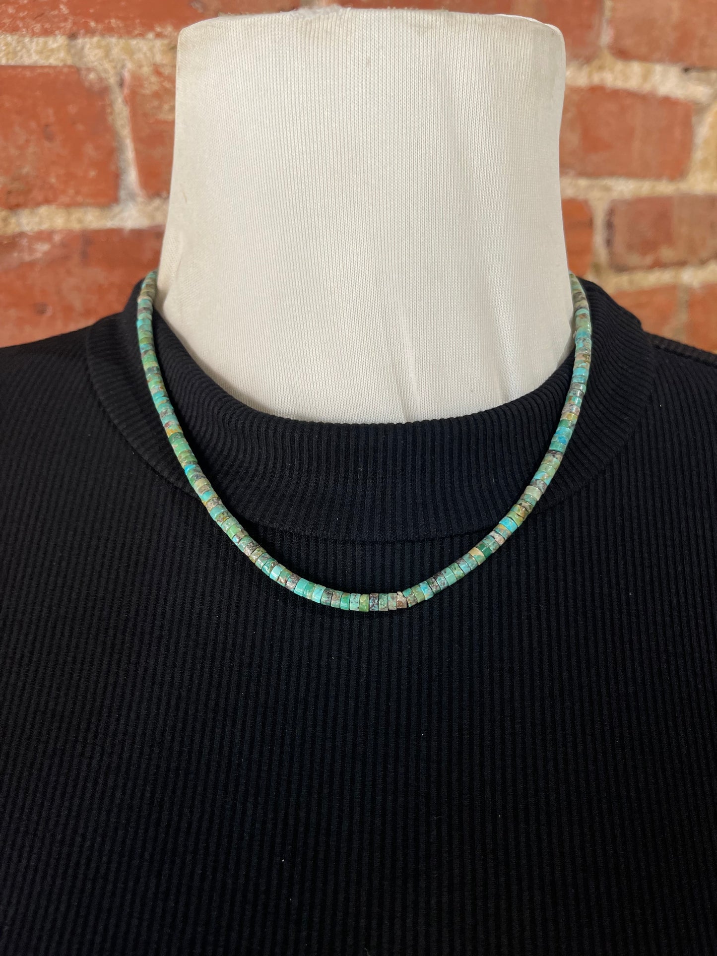 17” Heishi Bead Necklace