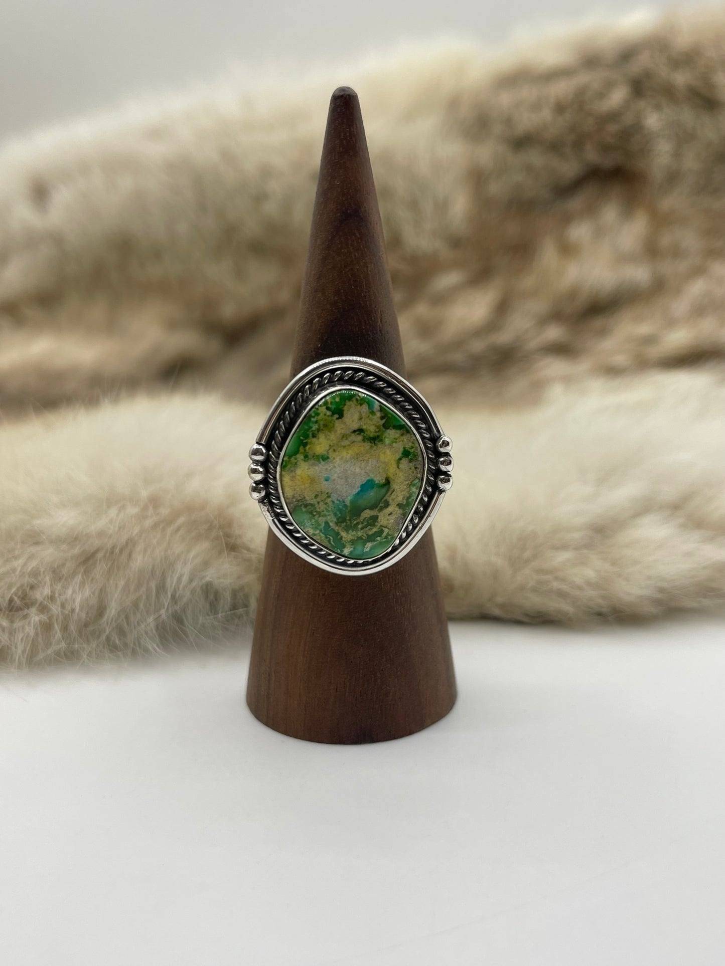 10.0 Sonoran Gold Turquoise Ring
