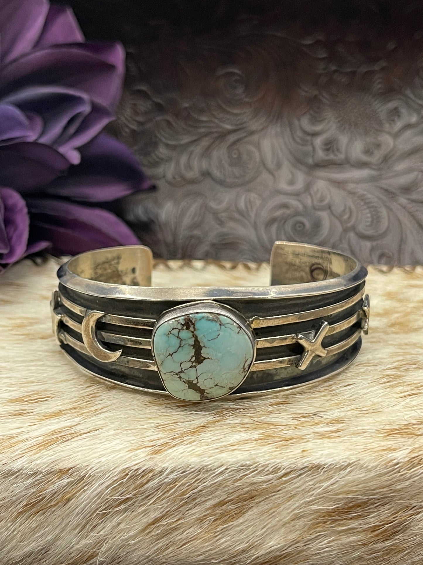 7" Dry Creek Turquoise Cuff