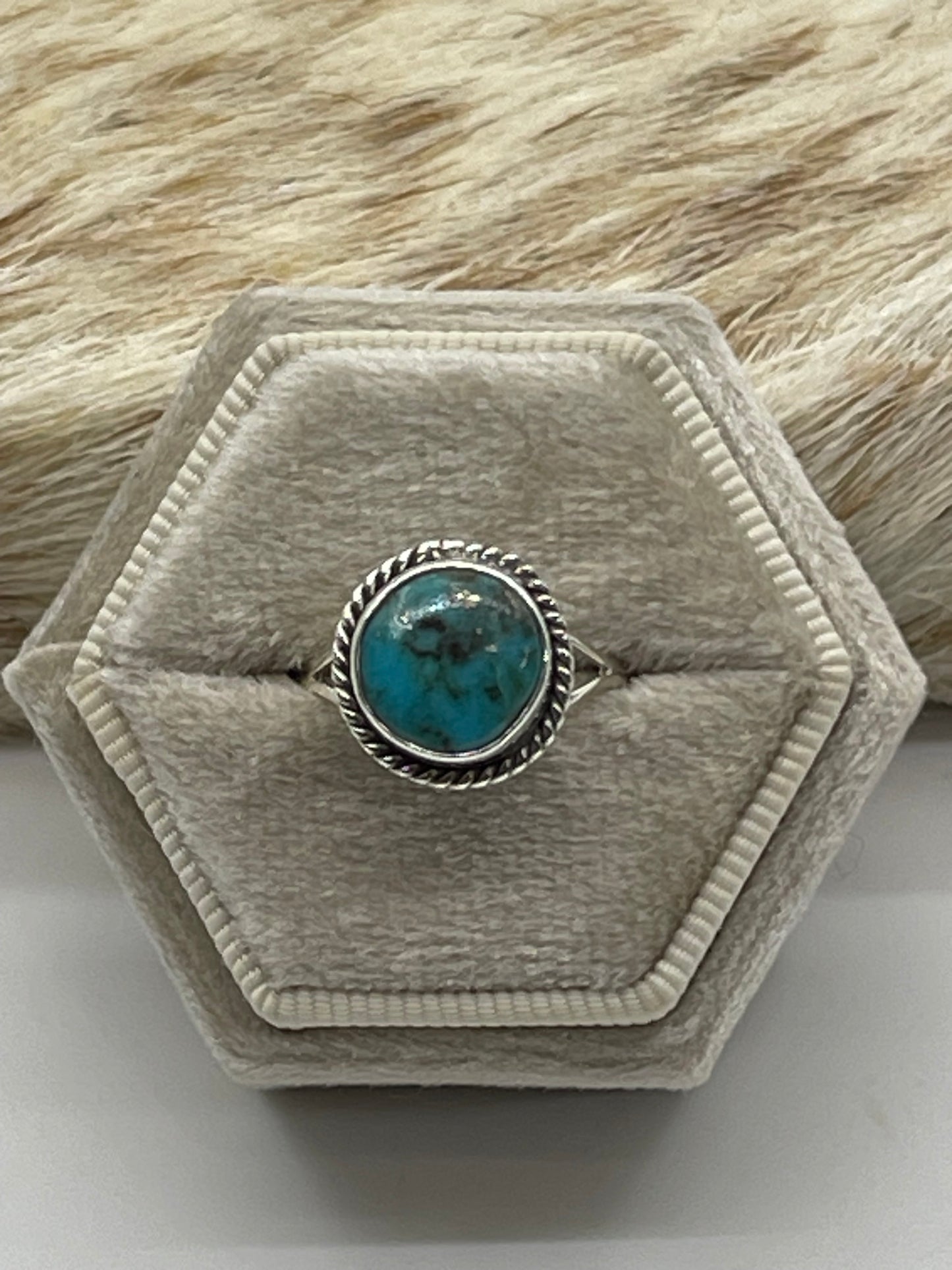 7.0 Turquoise Ring