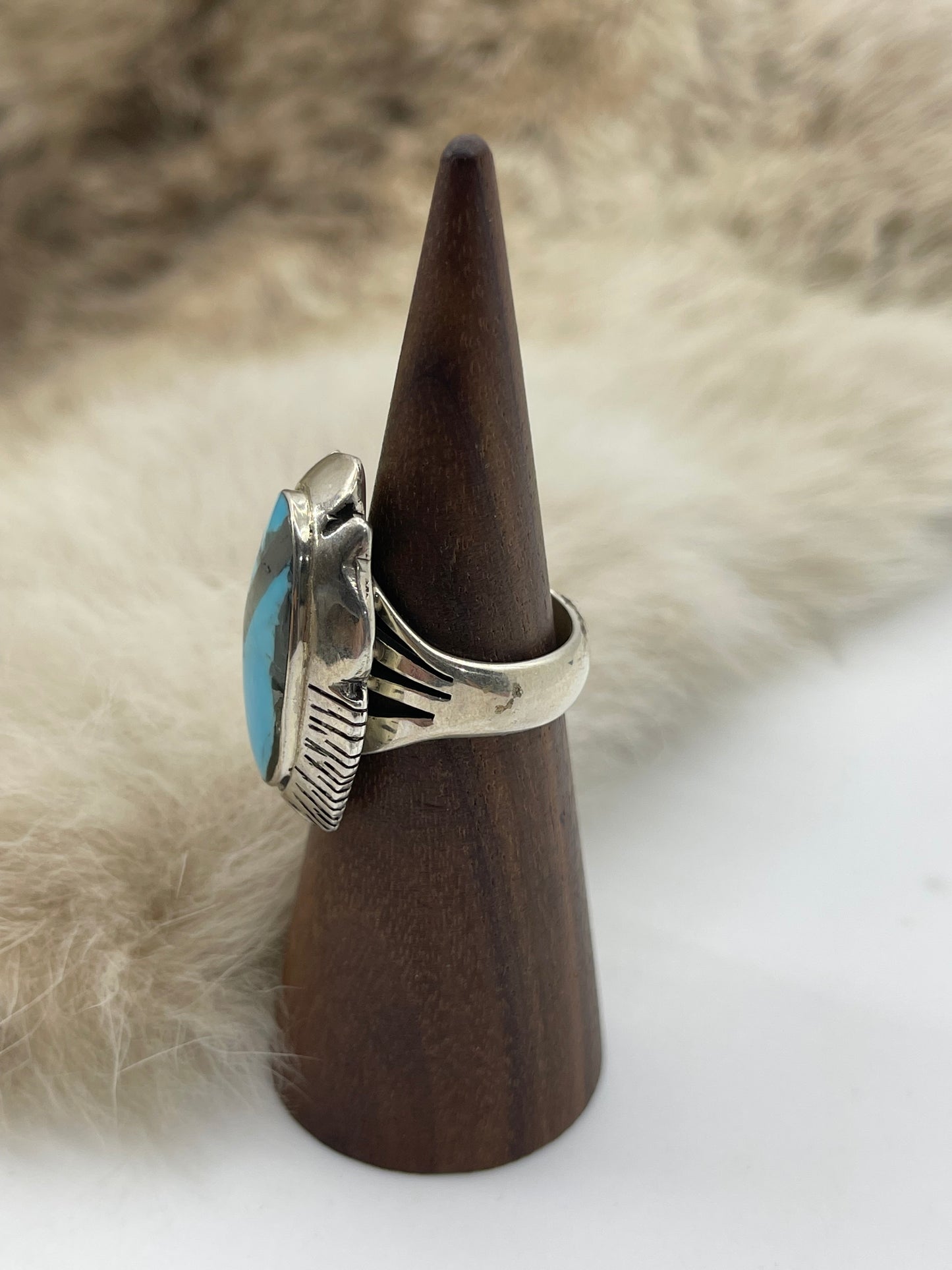 6.5 Kingman Turquoise Ring