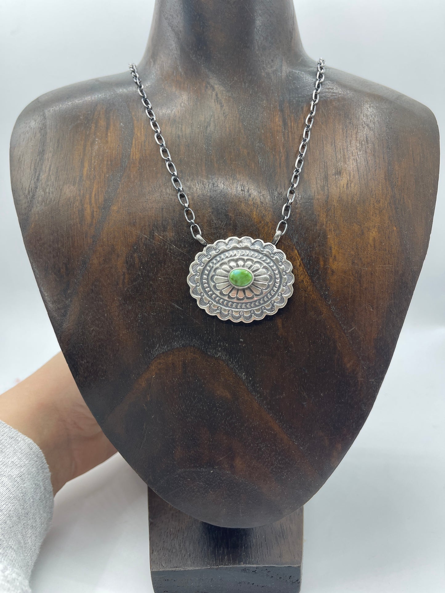 Sonoran Gold Turquoise Necklace by, Andrienne Gordon, Navajo