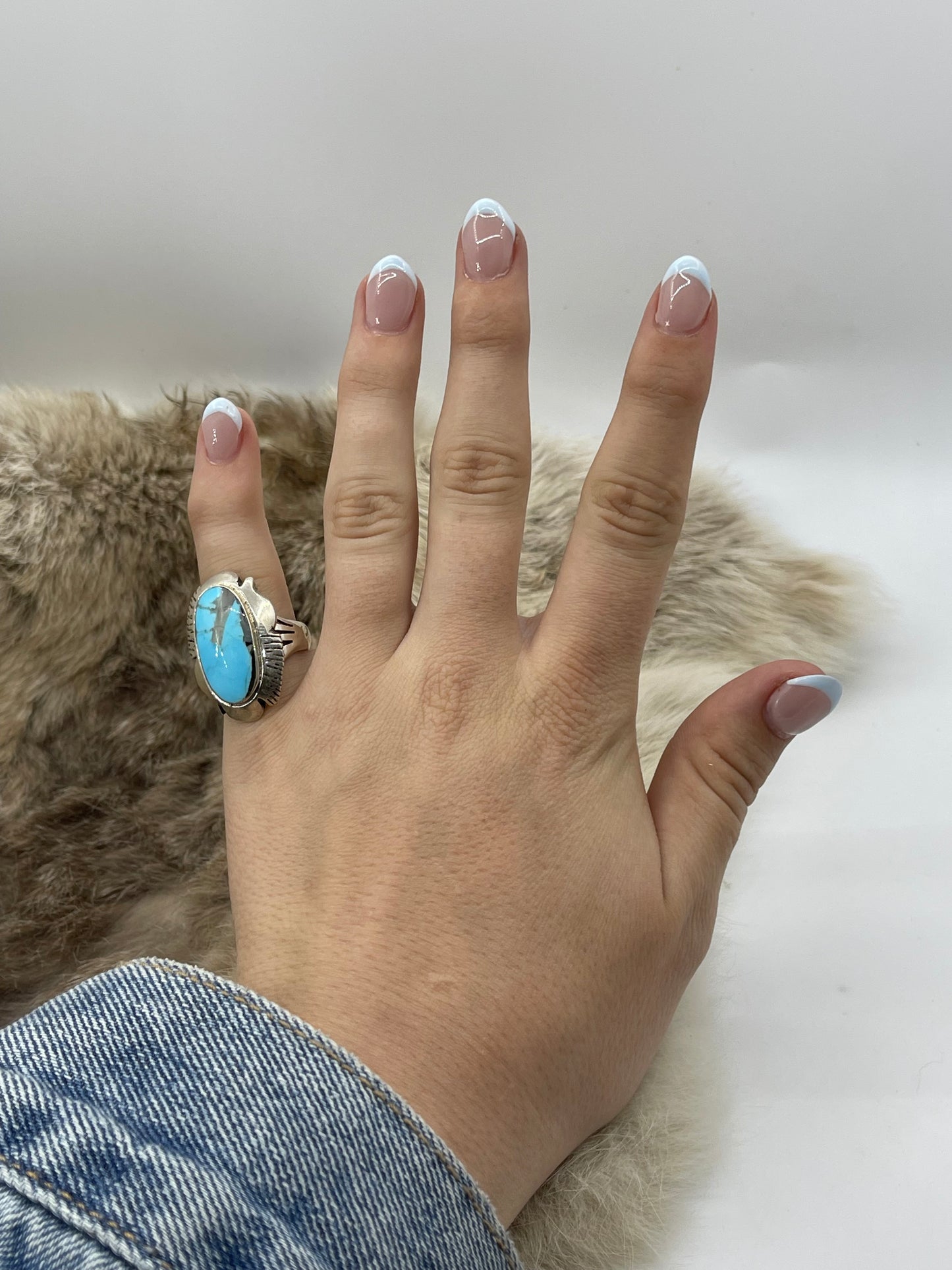 6.5 Kingman Turquoise Ring