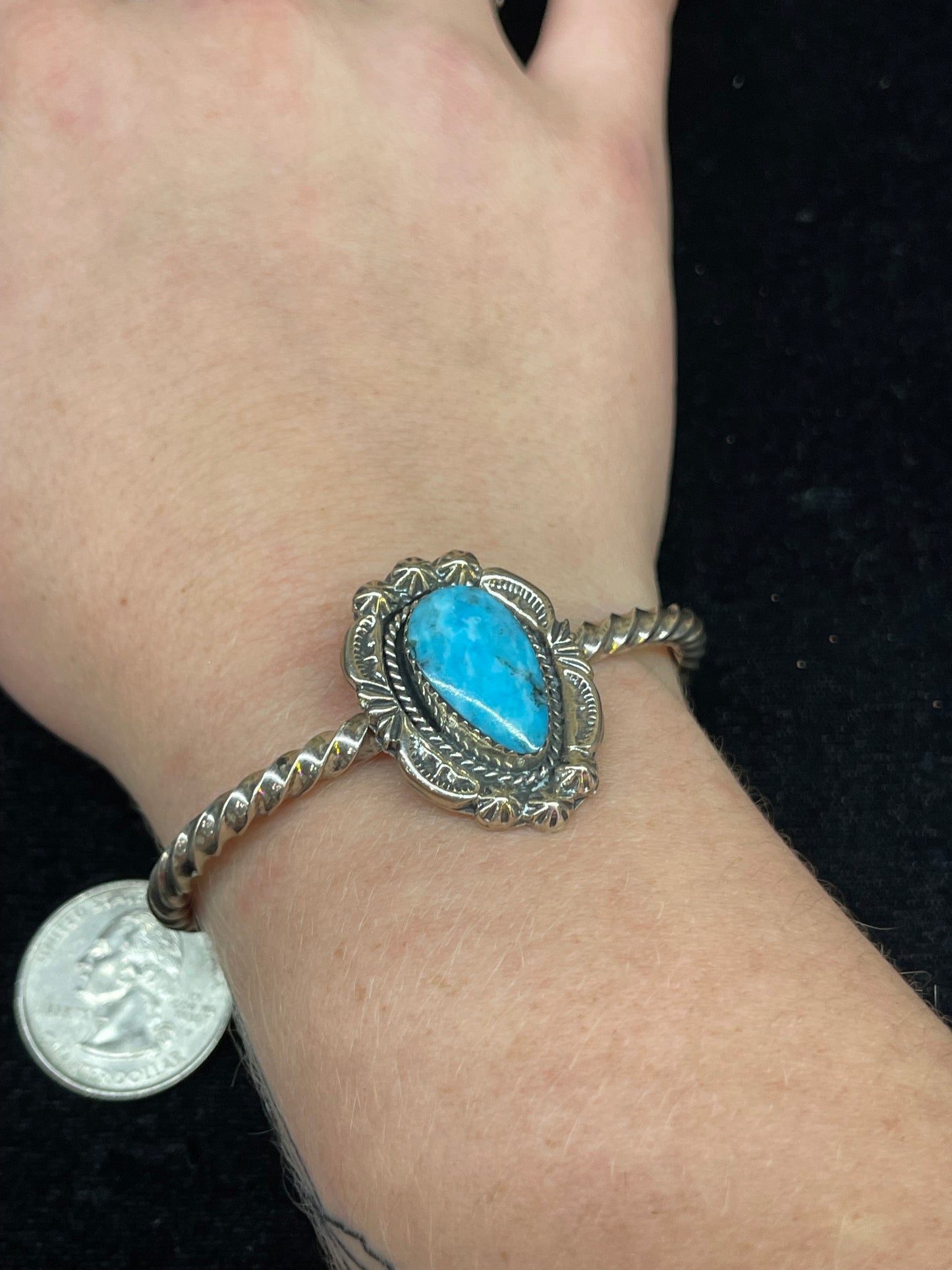 Kingman Turquoise Bracelet