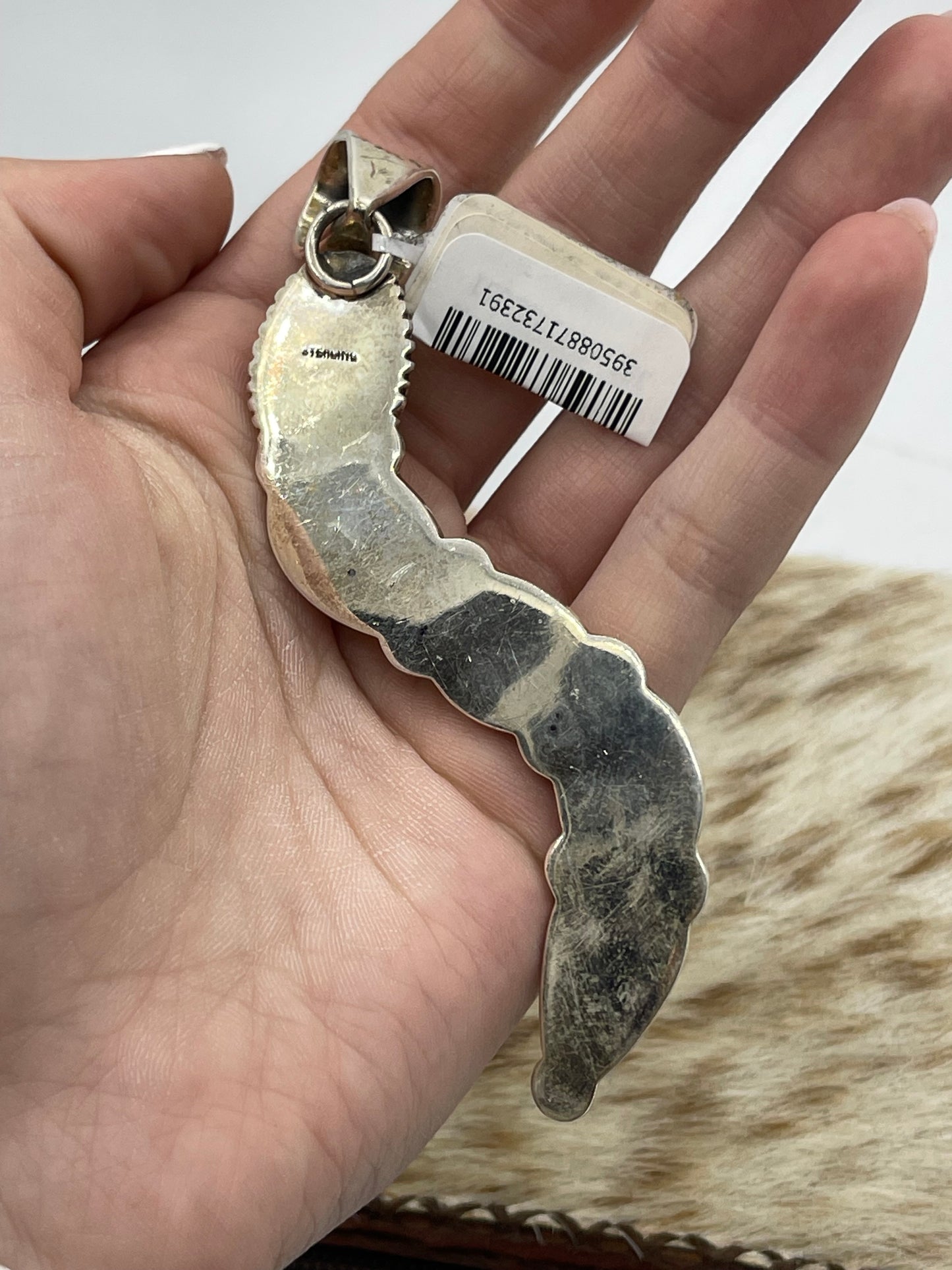 Sonoran Gold Turquoise Pendant with a 10mm Bale